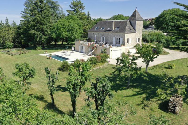 Domaine La Garenne Bed and Breakfast Reilhaguet Eksteriør billede