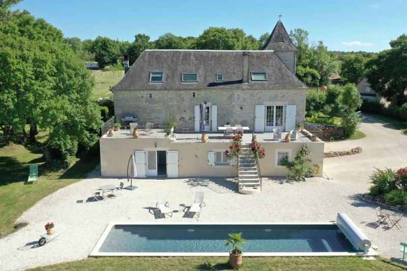 Domaine La Garenne Bed and Breakfast Reilhaguet Eksteriør billede