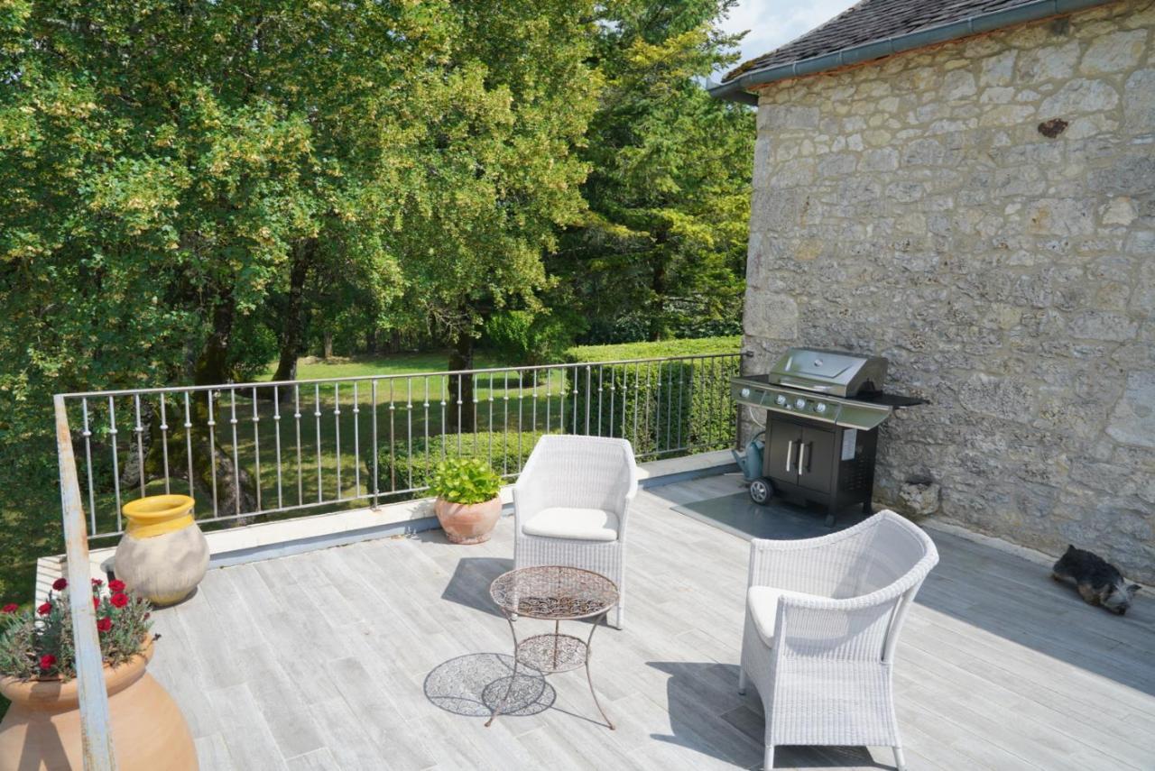 Domaine La Garenne Bed and Breakfast Reilhaguet Eksteriør billede